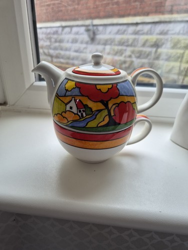 Past times clarice cliff style - times,