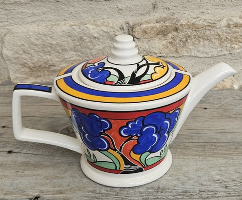 Vintage teapot art deco - teapot,