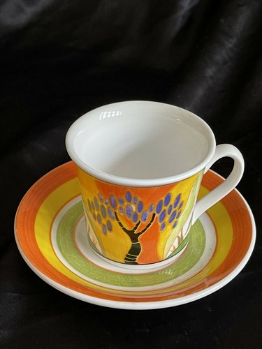 Clarice cliff blue windbells - blue,