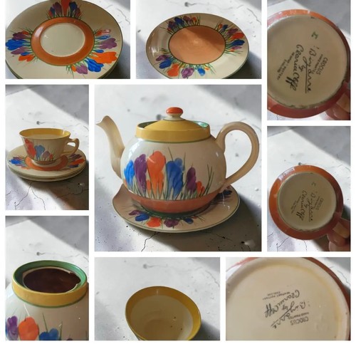 Pieces clarice cliff - pieces,