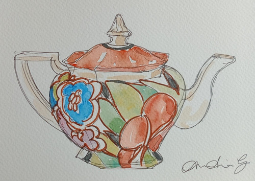 Watercolour painting deco - watercolour,