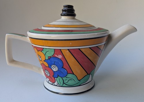 Sadler teapot art deco - art,