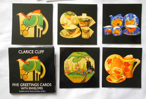 Clarice cliff five greetings - clarice,